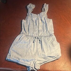 Cat & Jack Light Denim Kids Romper